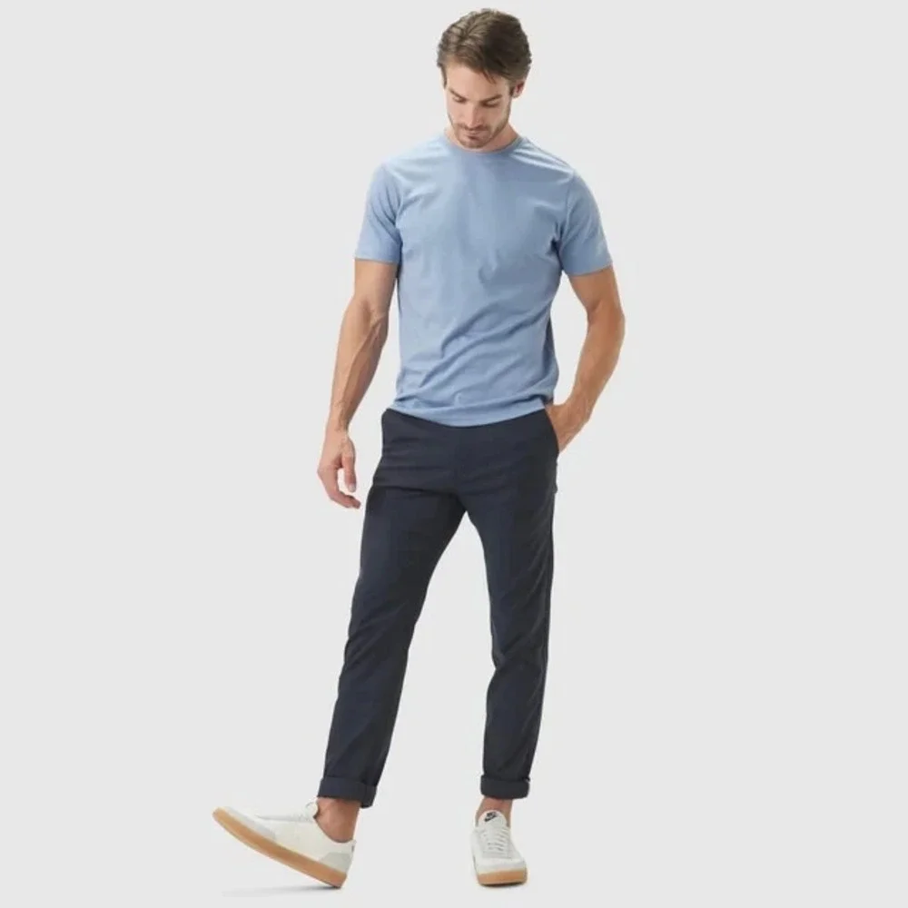 Jack Archer Jetsetter Tech Pant Mens 38x30 Deep Blue  Wrinkle Resist Performance - Picture 3 of 14